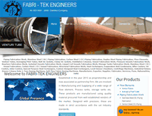 Tablet Screenshot of fabritekengineers.com